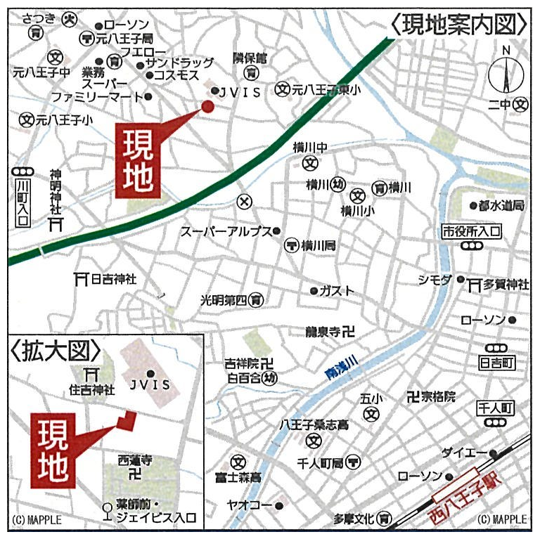 叶谷町第10 案内図