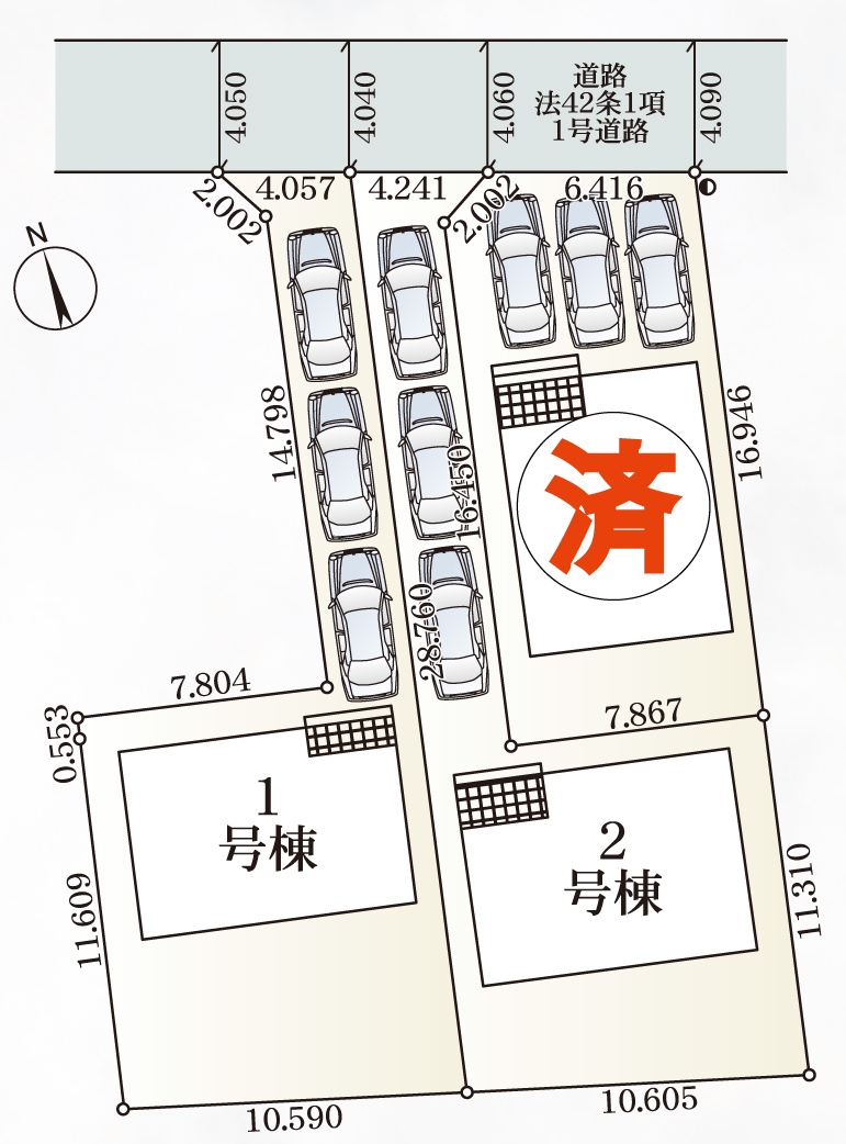 叶谷町第10 区画図